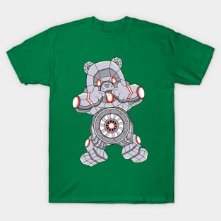 mecha cyborg care bear funny T-Shirt